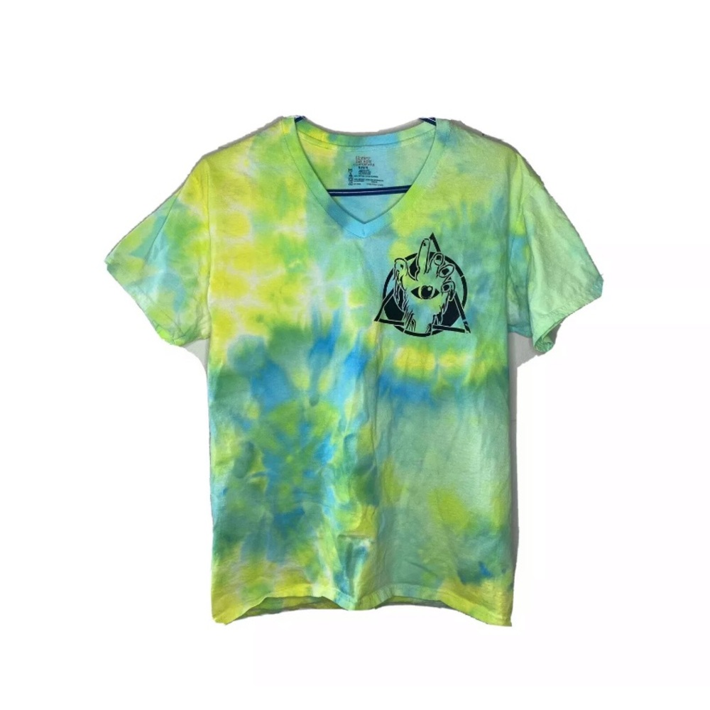 Hanes Tie Dye V-neck